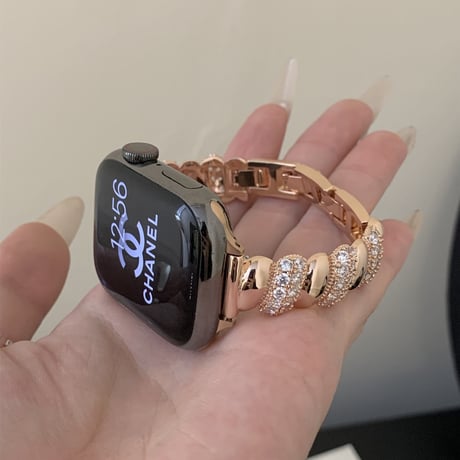 【N725】apple watch バンド キラキラ 42mm/46mm アップル ウォッチ バンド 人気 女性