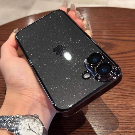 【N115】iphone17/17pro ケース かわいい キラキラ グリッター iphone 透明ケース かわいい