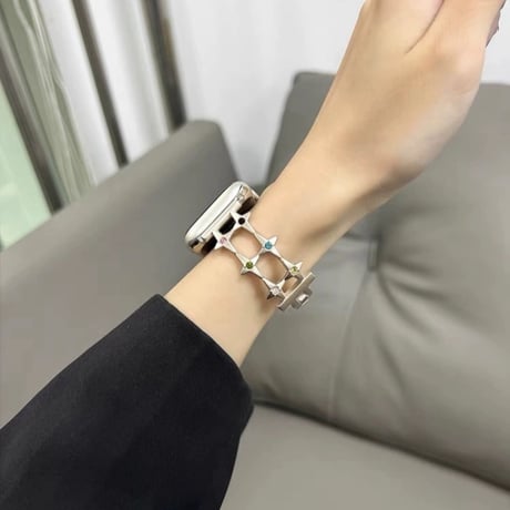 【N568】アップル ウォッチ ブレスレット apple watch バンド 蒸れない かわいい