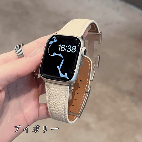 【N703】アップル ウォッチ レザー バンド apple watchSeries11 アップル ウォッチ マグネット バンド