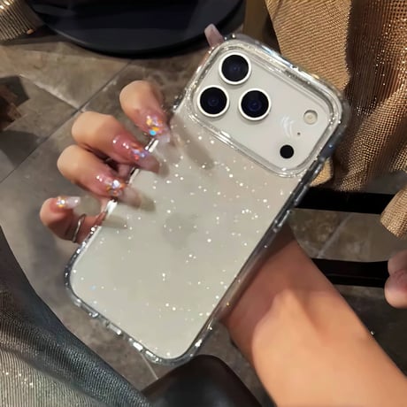 【N512】iphone ケース 透明 可愛い iphone17/17pro/17e/16e ケース キラキラ iphoneケース クリア おしゃれ
