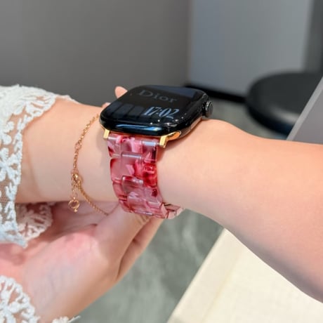 【N819】apple watch バンド レディース 夏 アップル ウォッチ se3 バンド 可愛い