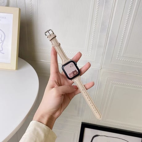 【N217】Apple Watch バンドおすすめ トップレザー 牛革 アップルウォッチ バンド 高級