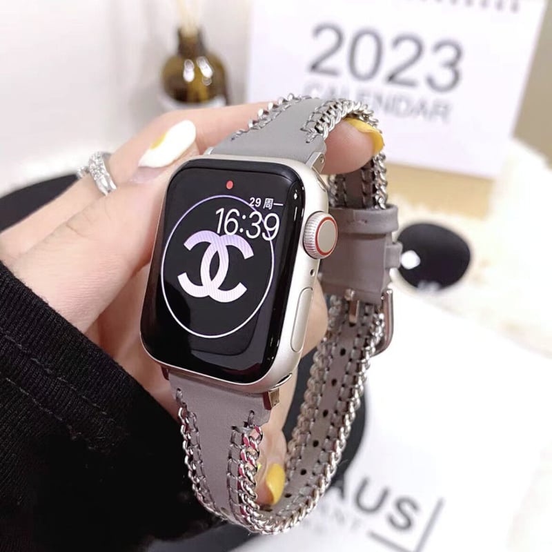 N457】アップル ウォッチ シリーズ 11 バンド レザー apple