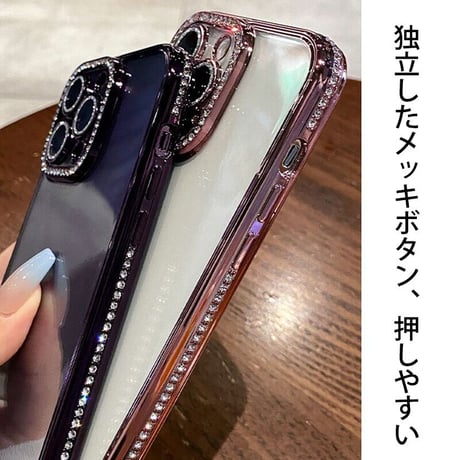 【N328】iPhone17/17pro ケース かわいい キラキラ iphoneケース 人気 おしゃれ カメラまで保護