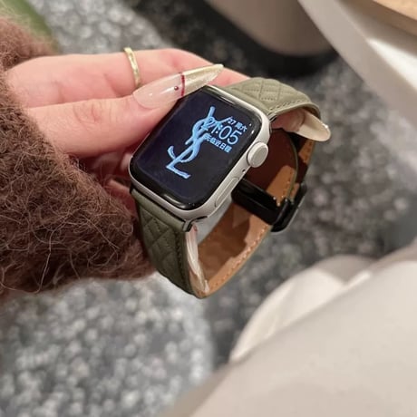 【N758】アップル ウォッチ バンド マグネット レディース/メンズ apple watch se3 バンド レザー