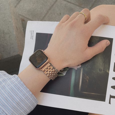 【N174】「apple watchケース付き」アップルウォッチ 男性 人気 バンド apple watchバンドステンレス かっこいい