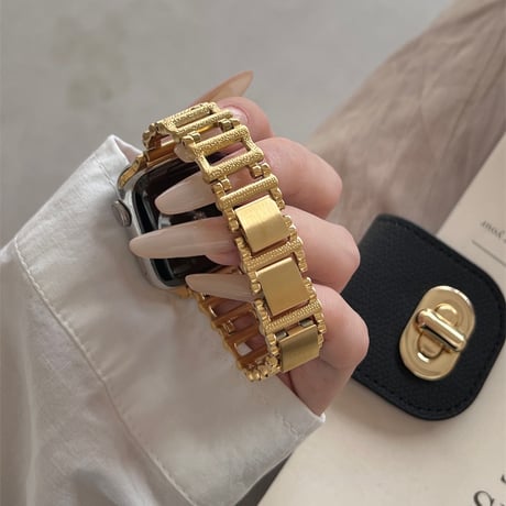 【N563】ステンレス apple watch バンド かわいい アップル ウォッチ ブレスレット