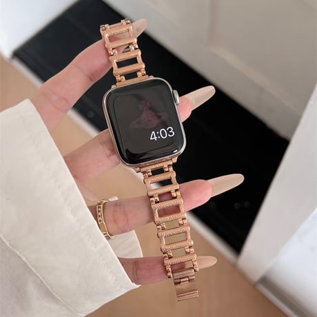【N563】ステンレス apple watch バンド かわいい アップル ウォッチ ブレスレット