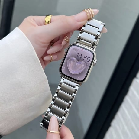 【N382】アップル ウォッチ バンド メンズ 女性 人気 apple watch バンド ビジネス ステンレス