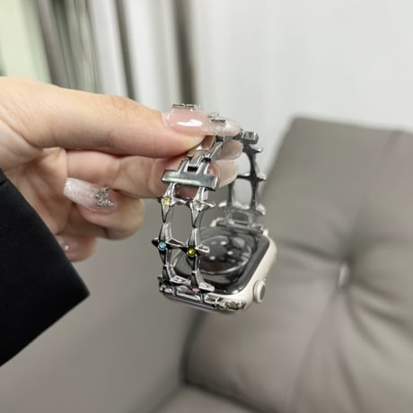【N568】アップル ウォッチ ブレスレット apple watch バンド 蒸れない かわいい
