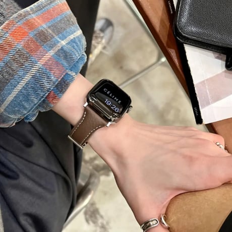 【N448】apple watch マグネット バンド アップル ウォッチ バンド 革 おしゃれ
