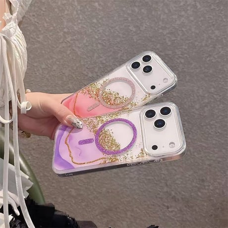 【N337】iphone ケース マグセーフ かわいい iphone ケース クリア おしゃれ