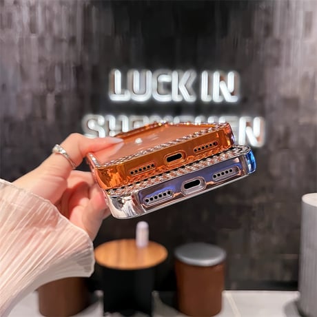 【N782】iphone17/17pro ケース キラキラ iphoneケース クリア おしゃれ
