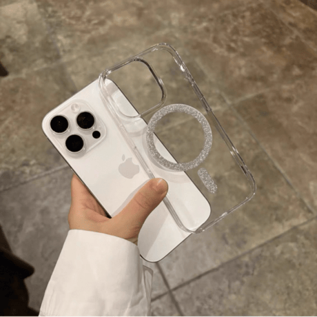 【N693】magsafe 対応 クリア ケース iphone17/air ケース キラキラ かわいい