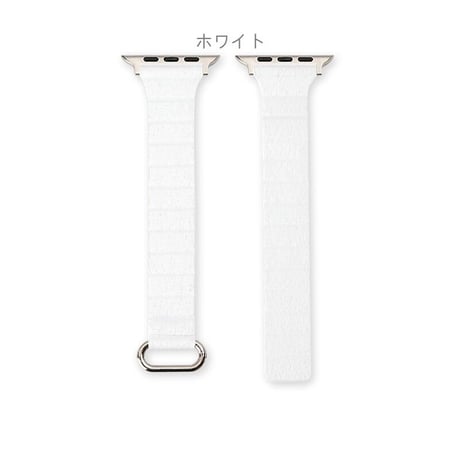 【N324】apple watch バンド マグネット 磁石 革 アップル ウォッチ バンド くすみ カラー 人気