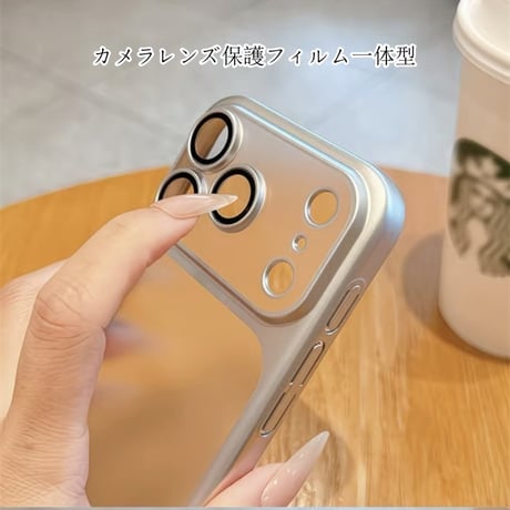 【N745】iphone17 ケース マット クリア iphone17pro ケース カメラ 保護