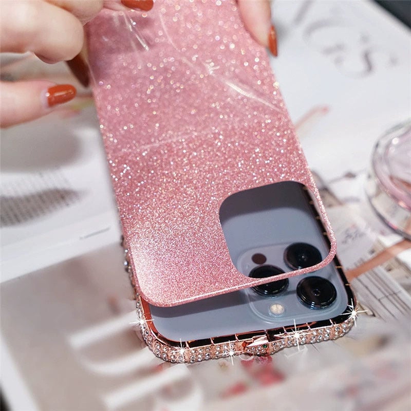 N471】iphoneケース 耐衝撃 かわいい iPhone16pro/15などケース キラ