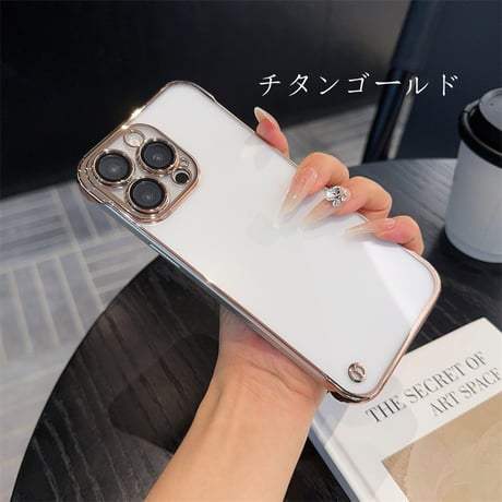 【N306】フチなしiphone16ケース 極薄 iphone16pro ケース クリア 軽量 おしゃれ レンズ保護あり 防塵