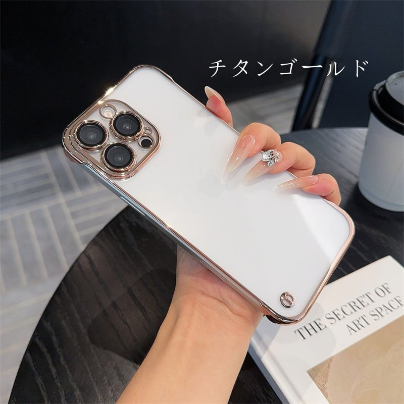 N306】フチなしiphone16ケース 極薄 iphone16pro ケース クリア