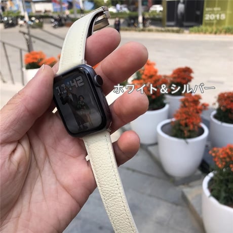 【N485】アップル ウォッチ バンド メンズ/女性 レザー apple watch バンド マグネット ビジネス
