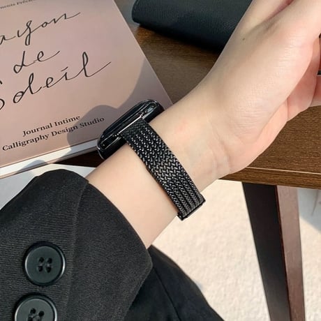 【N571】アップル ウォッチ バンド 女性 人気 apple watch バンド かわいい 細め