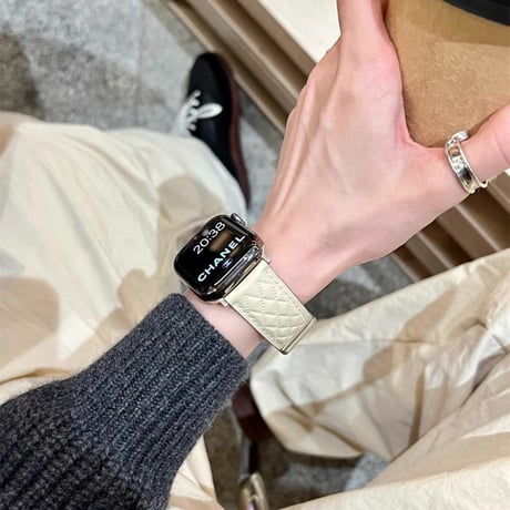 【N508】アップル ウォッチ バンド レザー  高級 apple watch バンド マグネット「男女兼用」