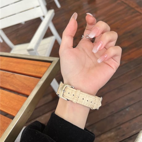 【N266】「apple watchカバー付き」パステルカラー apple watch レザー バンド アップル ウォッチ バンド 女性 set