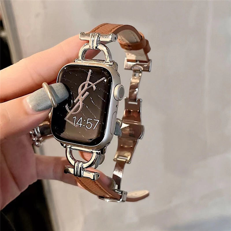 N405】アップル ウォッチ バンド d バックル apple watch 革