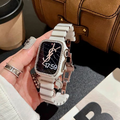 【N049】「高品質セラミック製」アップル ウォッチ バンド 高級 apple watch バンド メンズ/レディース