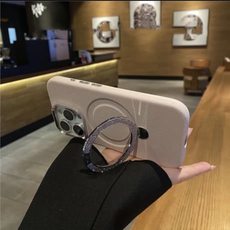 【N670】iphone16/15 ケース マグセーフ iphone ケース スタンド 付き おしゃれ