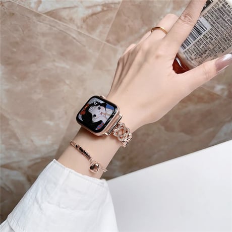 【N704】アップル ウォッチ ブレスレット apple watch バンド レディース 可愛い