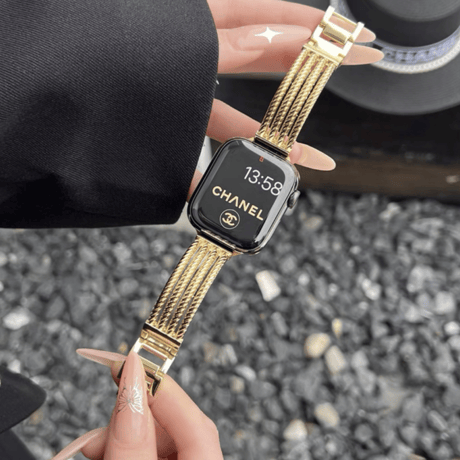 【N551】apple watch バンド かわいい ステンレス アップル ウォッチ バンド 女性 おしゃれ
