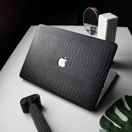 【N538】mac book air ケース おしゃれ クロコダイル PUレザー macbook pro 14/13インチ ケース おしゃれ