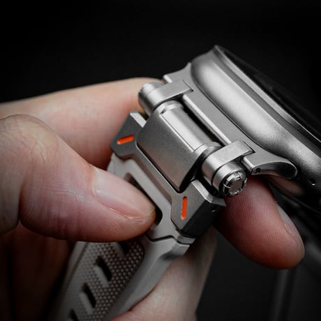 【N511】【ステンレス+シリコン】apple watch バンド メンズ 高級 アップル ウォッチ バンド アウトドア