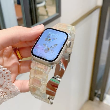 【N819】apple watch バンド レディース 夏 アップル ウォッチ se3 バンド 可愛い