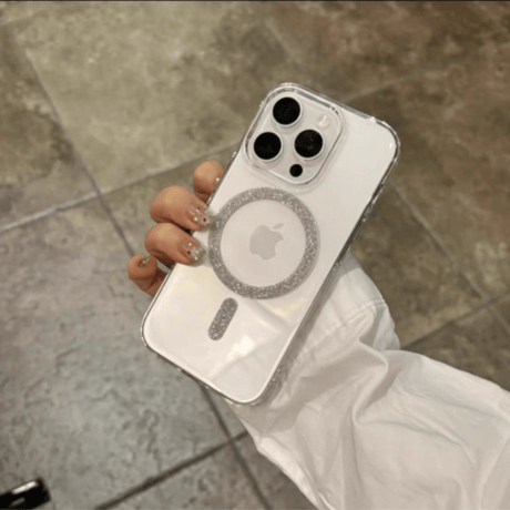 【N693】magsafe 対応 クリア ケース iphone17/air ケース キラキラ かわいい