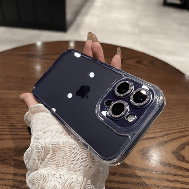 N318】iphone15/15プロ ケース カメラ保護 iphone クリア ケース