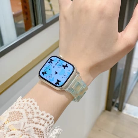 【N819】apple watch バンド レディース 夏 アップル ウォッチ se3 バンド 可愛い