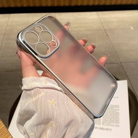 【N007】iphone17/17pro/16色に合うケース なし 派におすすめ サイドカラーケース iPhone全機種対応 指紋にくい 黄ばまない