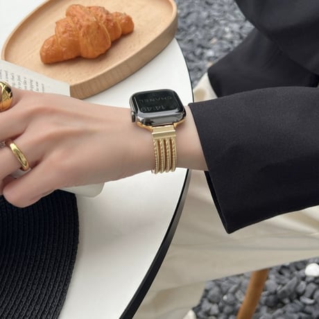 【N551】apple watch バンド かわいい ステンレス アップル ウォッチ バンド 女性 おしゃれ
