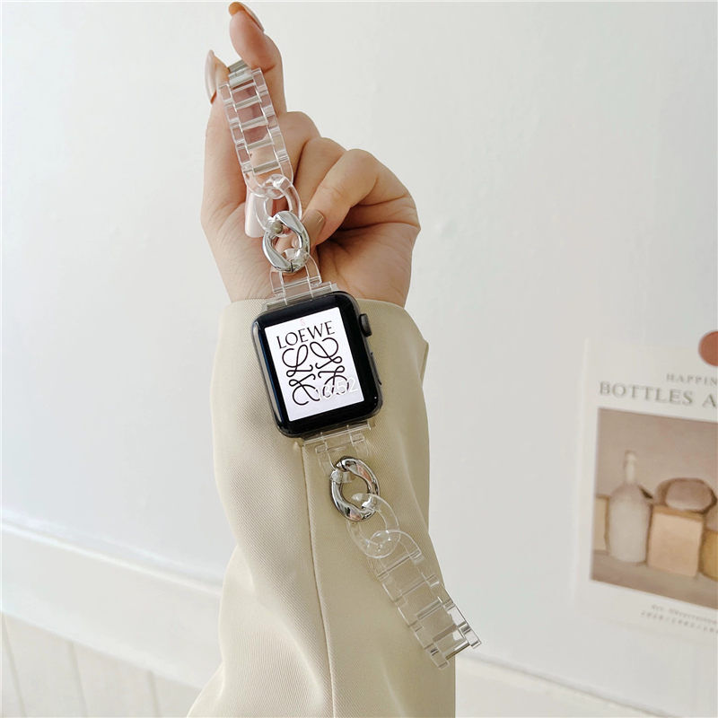 N350】apple watchバンド クリア アップル ウォッチ バンド