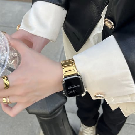 【N382】アップル ウォッチ バンド メンズ 女性 人気 apple watch バンド ビジネス ステンレス