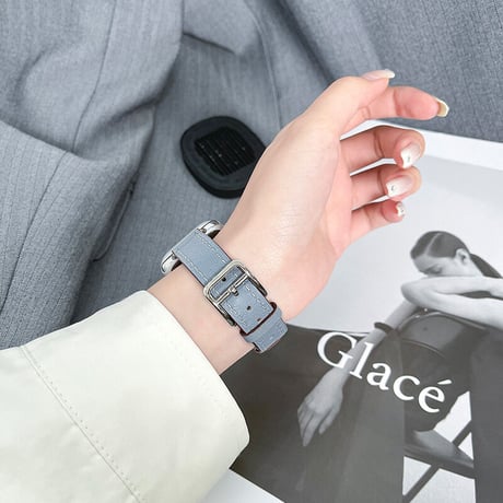 【N083】ラッピング付きapple watch series 10 SE 6 5 4 3 2 1 対応本革ベルト 38mm 40mm 41mmアップルウォッチバンド