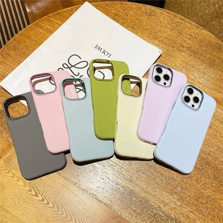 【N735】iphone17/17pro ケース シリコン スマホケース シンプル かわいい