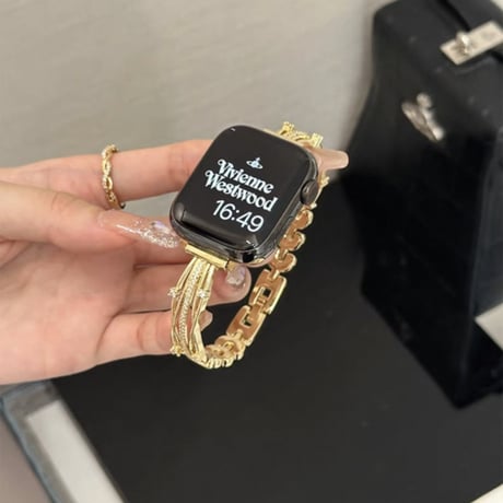 【N794】apple watch ブレスレット アップル ウォッチ se3 バンド 女性 おしゃれ