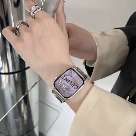 【N382】アップル ウォッチ バンド メンズ 女性 人気 apple watch バンド ビジネス ステンレス