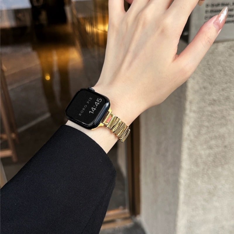 N244】アップル ウォッチ バンド ステンレス apple watch バンド 