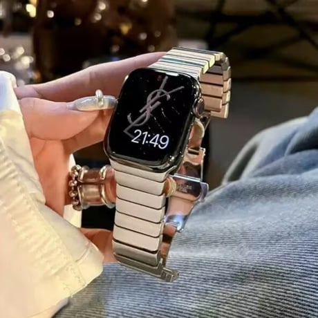 【N446】ステンレス アップル ウォッチ series 11 バンド 男性/女性 apple watch バンド かっこいい