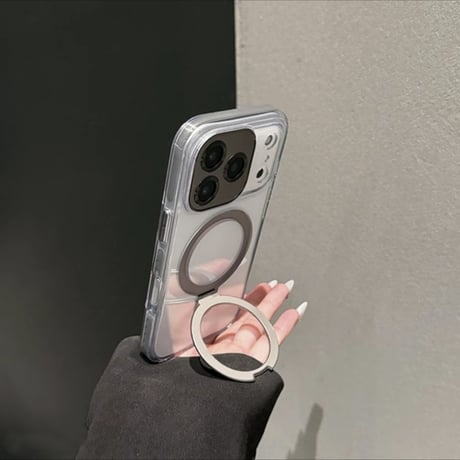 【N610】iphone17/air ケース マグセーフ クリア iphone ケース スタンド 高級